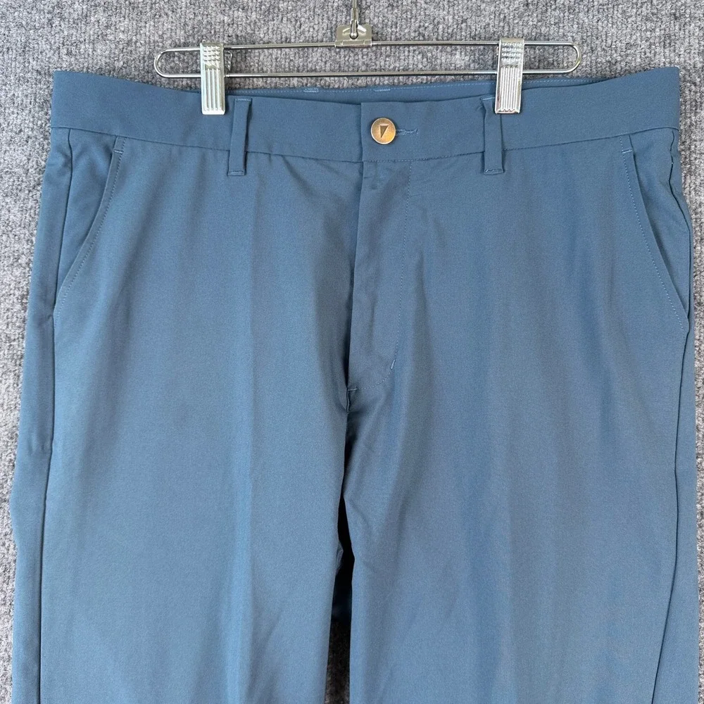 Primo Golf Jogger Pants Mens 34 Tall Blue Performance Tapered Ankle Zip